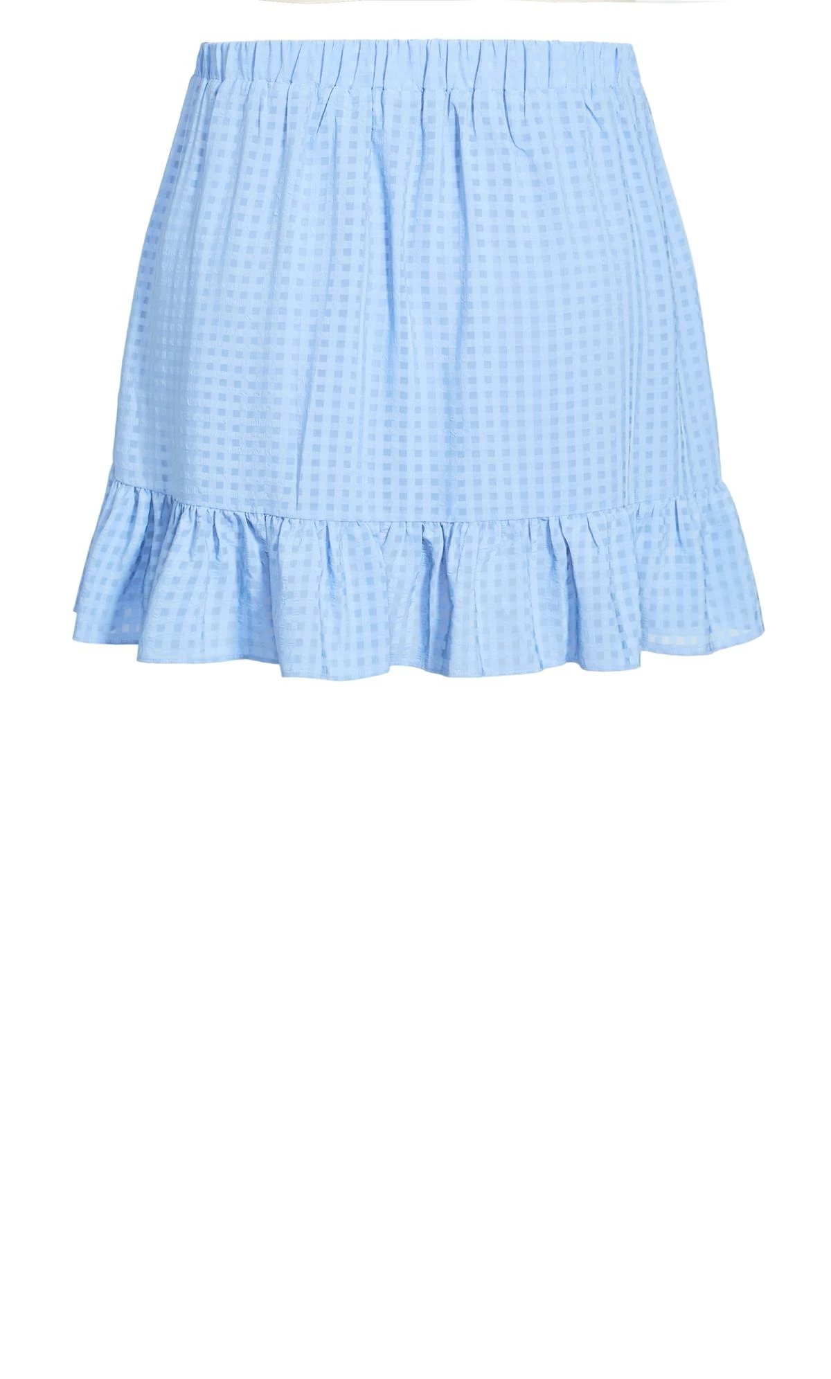 City Chic CCX Blue Flirty Skirt - Image 7