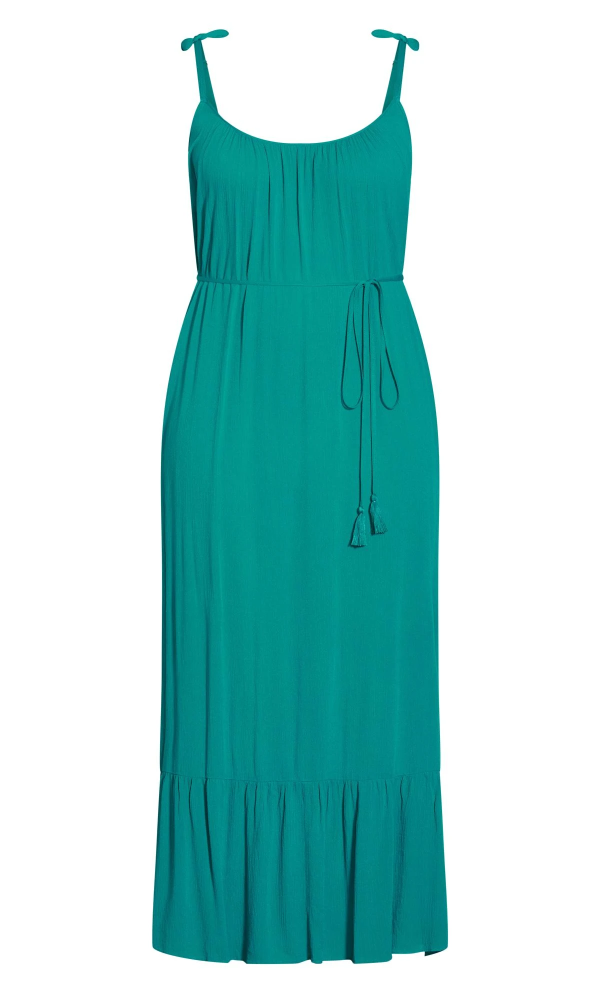 City Chic Aqua Blue Maxi Sundress - Image 3