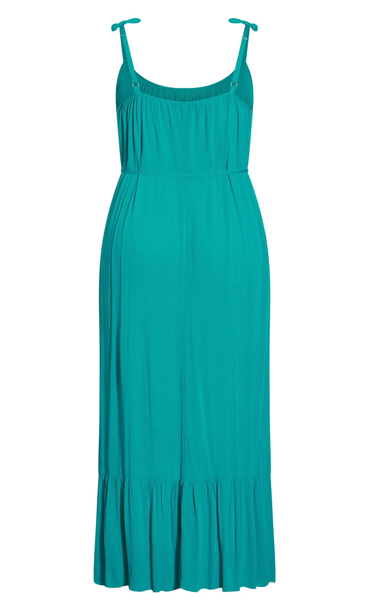 City Chic Aqua Blue Maxi Sundress - Image 4