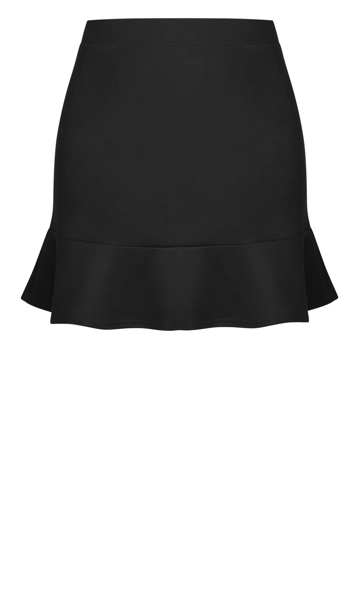 City Chic Black Knitted Mini Skirt - Image 6