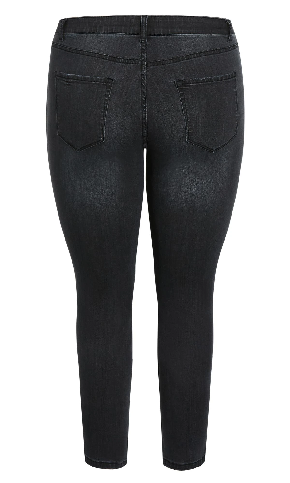 City Chic Aveology Black Villa Skinny Jean - Image 6