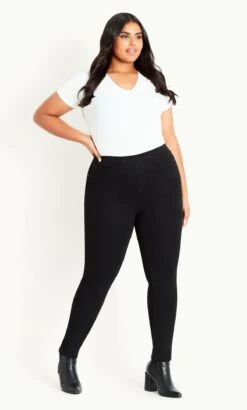 Evans Black Skinny Jeggings