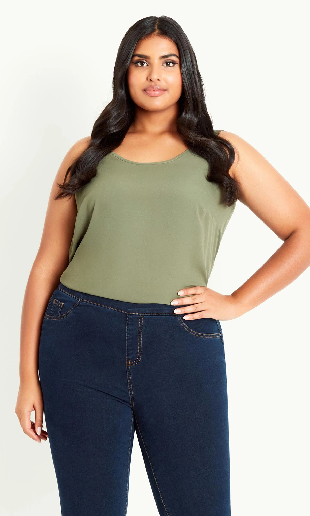 Evans Indigo Blue Skinny Jeggings - Regular - Image 3