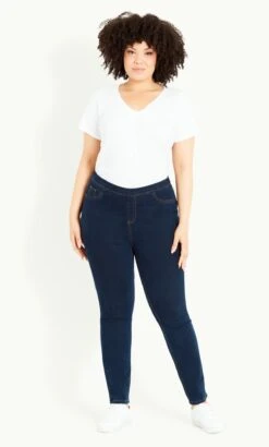 Evans Denim Denim Jegging Indigo