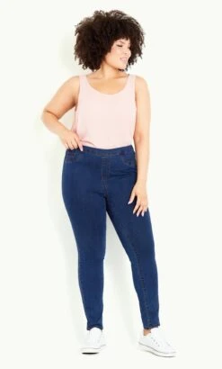 Evans Blue Skinny Jeggings