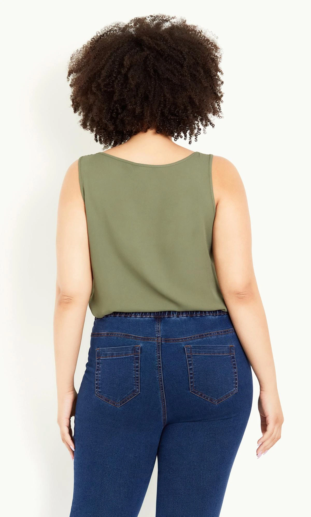 Evans Denim Denim Jegging Mid Wash - Image 4