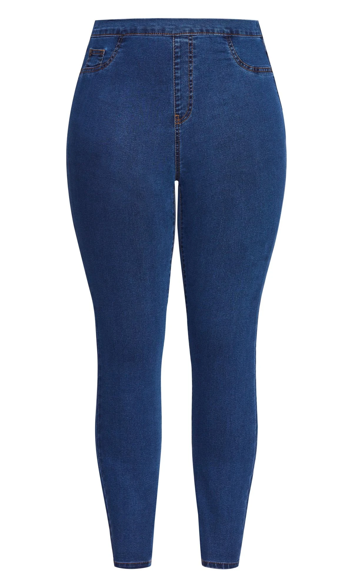 Evans Denim Denim Jegging Mid Wash - Image 5