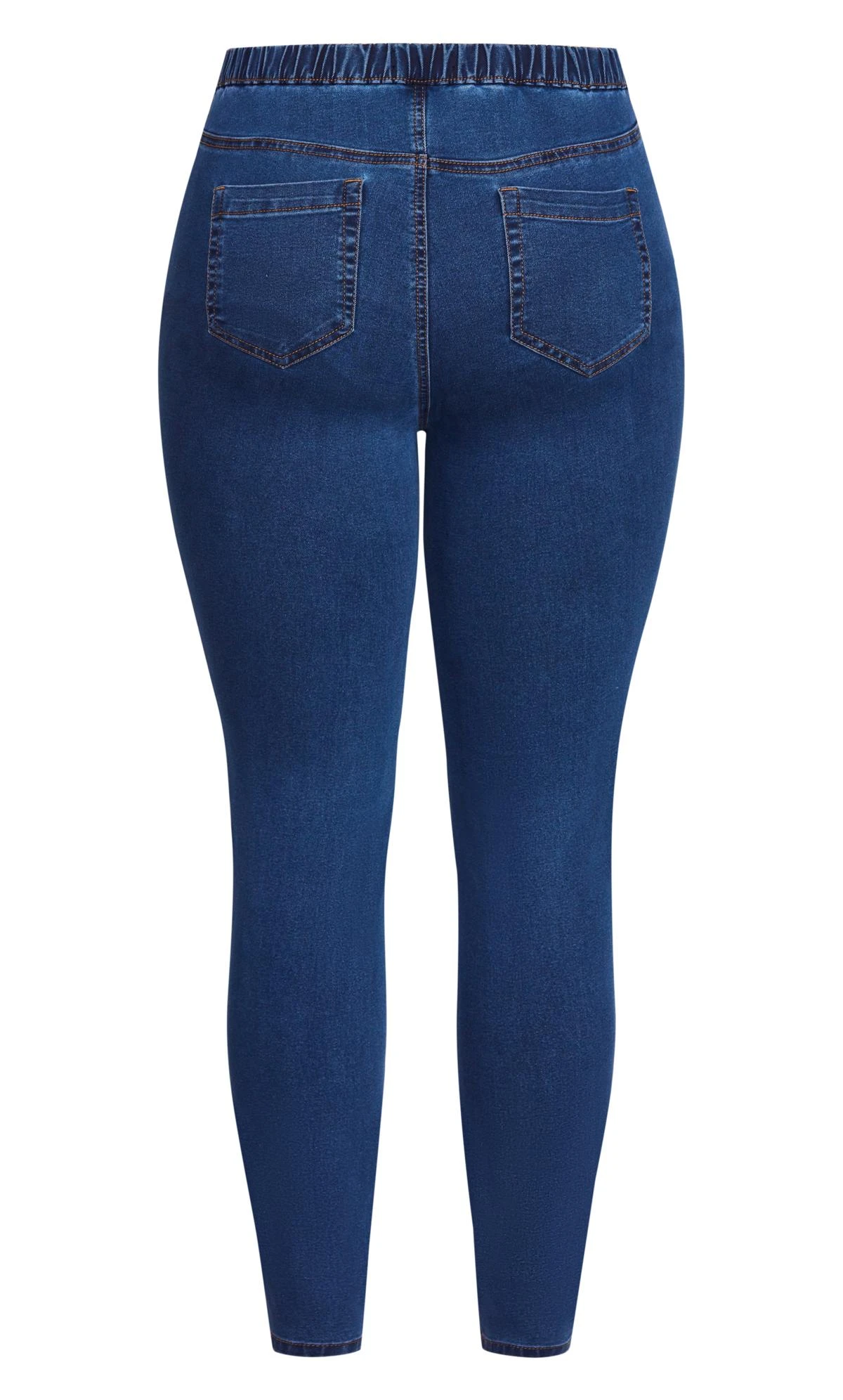Evans Denim Denim Jegging Mid Wash - Image 6