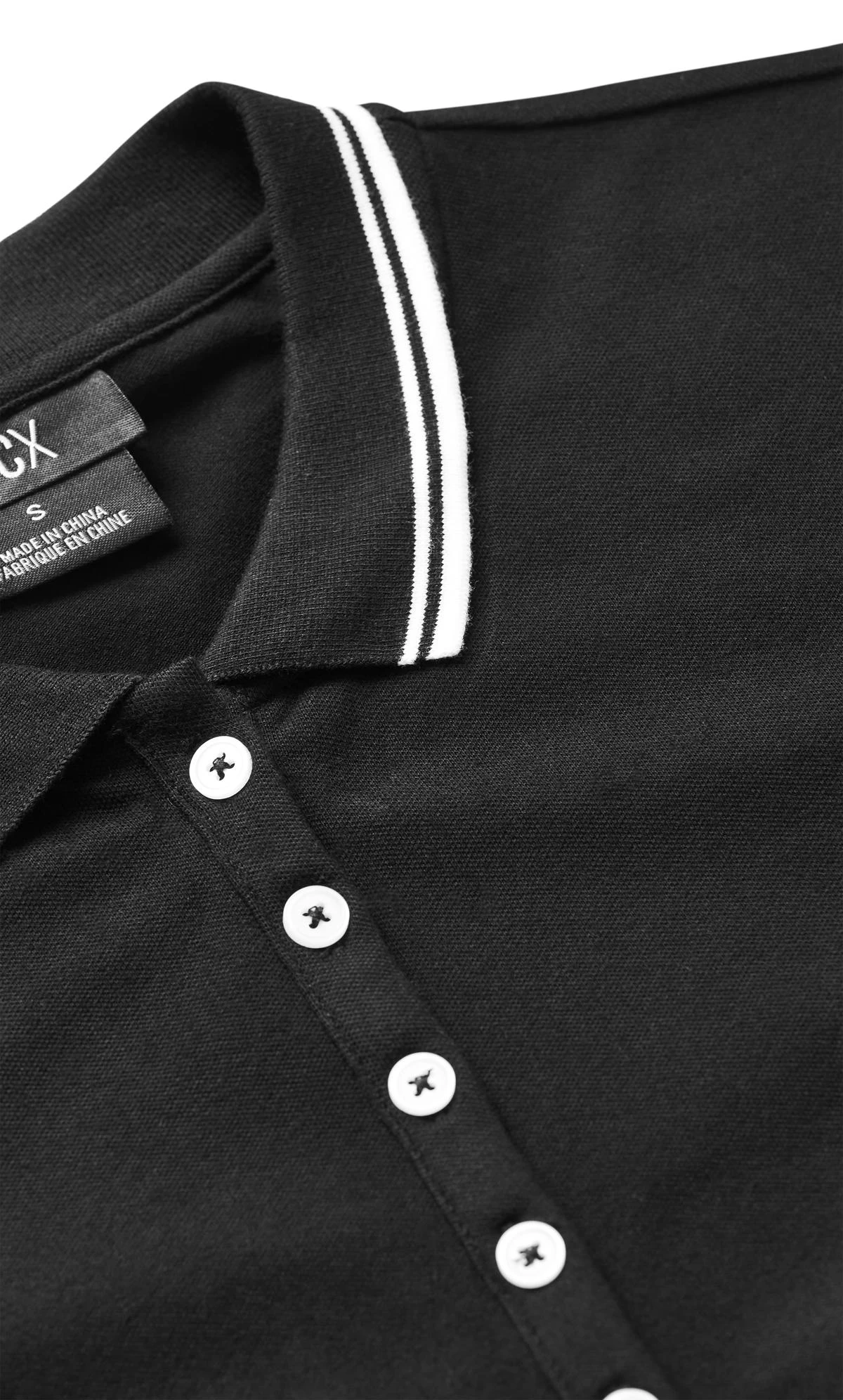 City Chic Black Polo T-Shirt Dress - Image 6