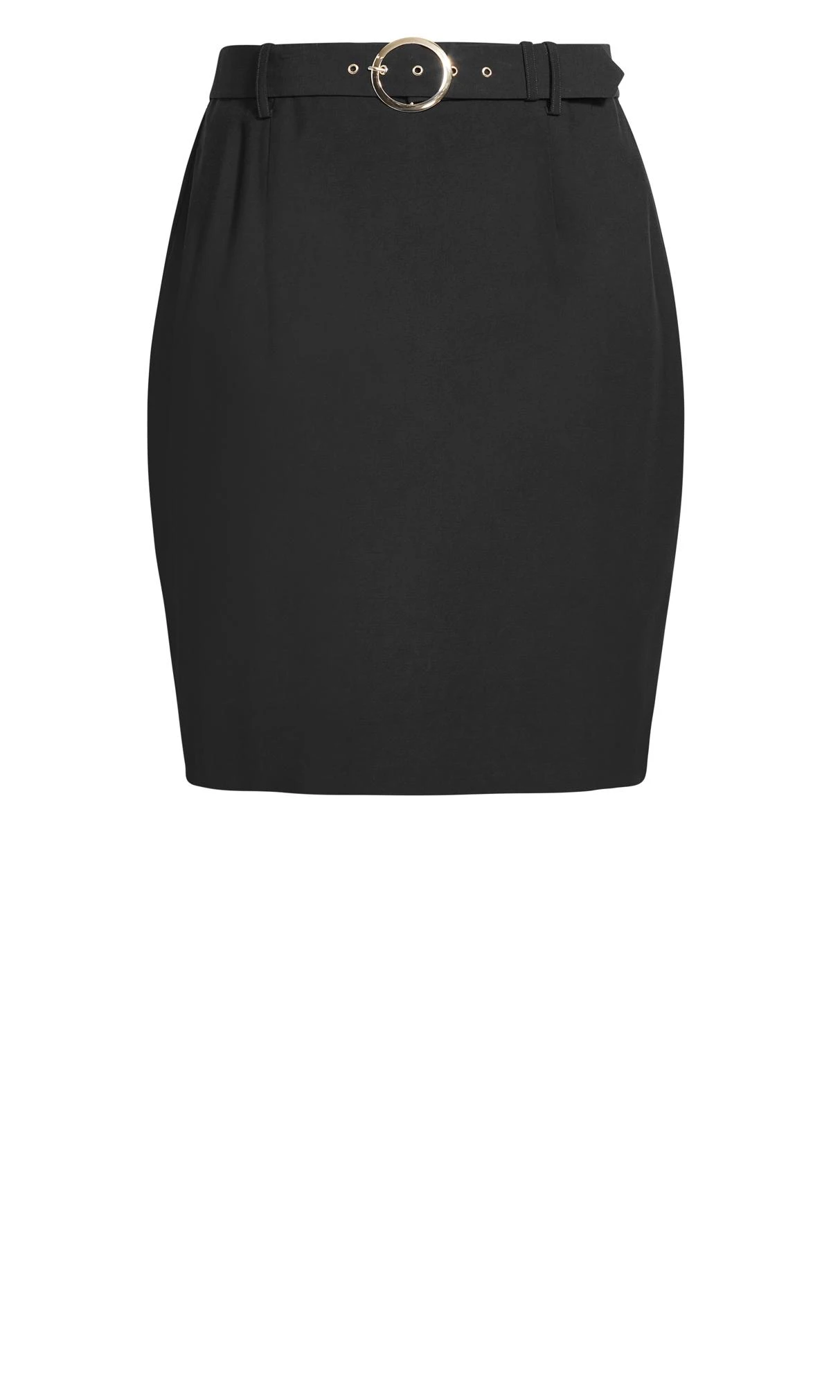 City Chic Black Perfect Suit Skirt - Image 5