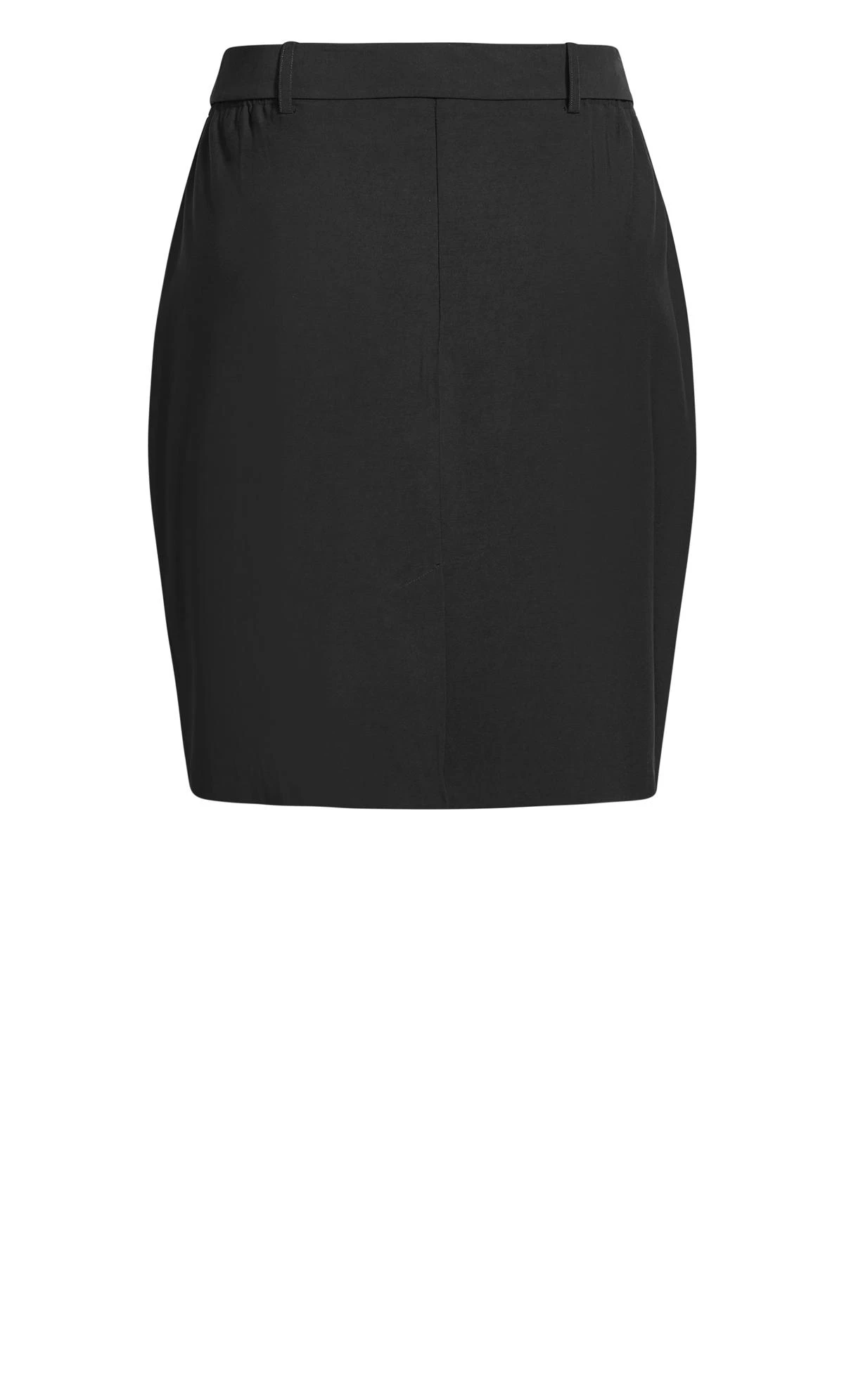 City Chic Black Perfect Suit Skirt - Image 6