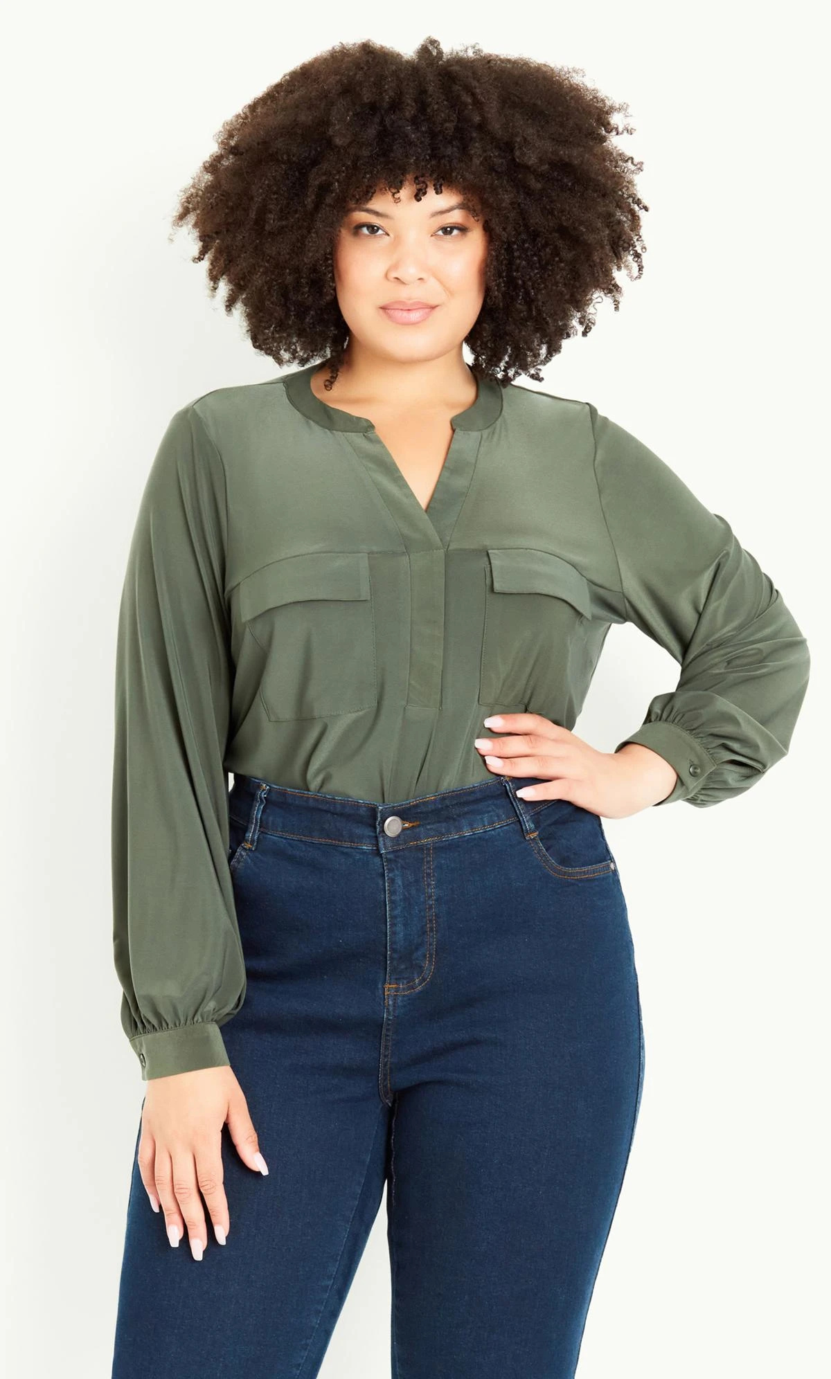 Evans Blue Dark Wash Denim Curve Fit Straight Leg Jeans - Short - Image 3