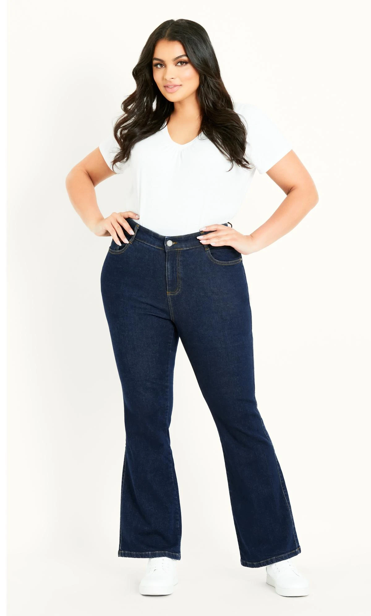 Evans Denim Bootcut Jean Dark Wash - Image 5