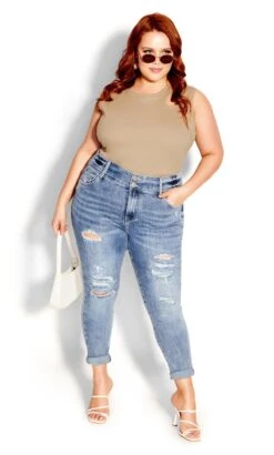 City Chic Neutral Perdita Top