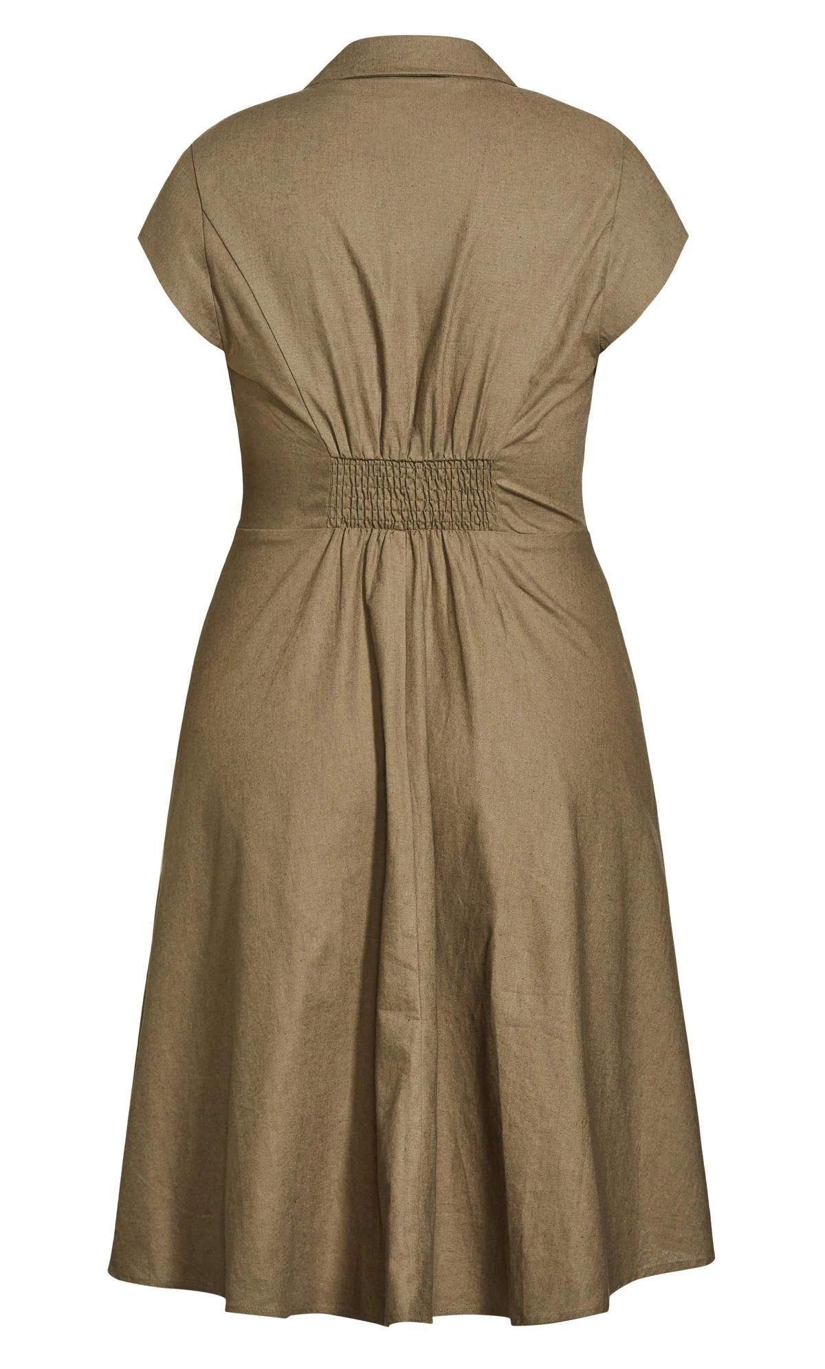 City Chic Khaki Chic Lafayette Dress - Image 5