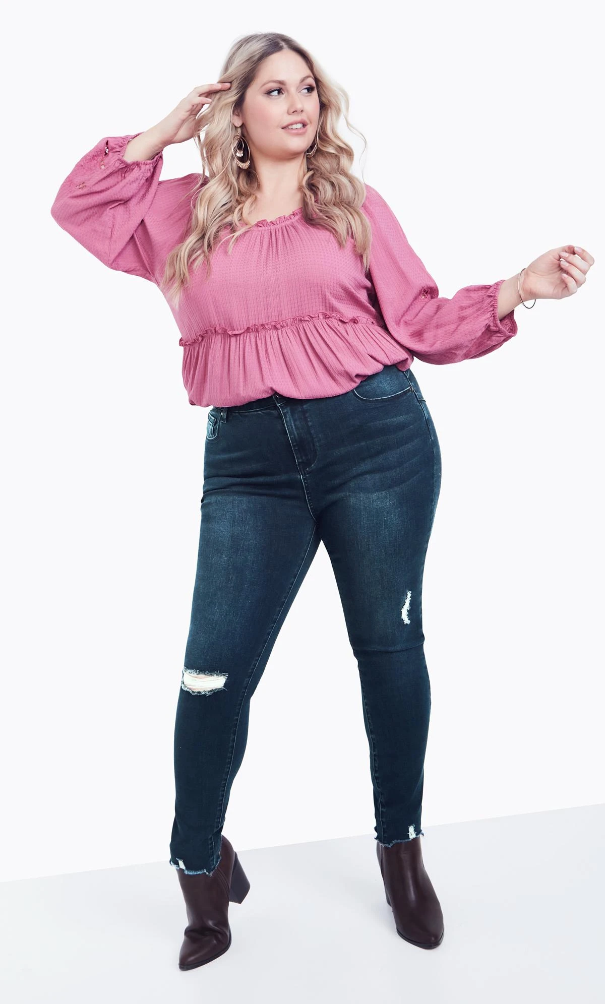 Avenue Aveology Denim Nara Super Skinny Jean - Image 3