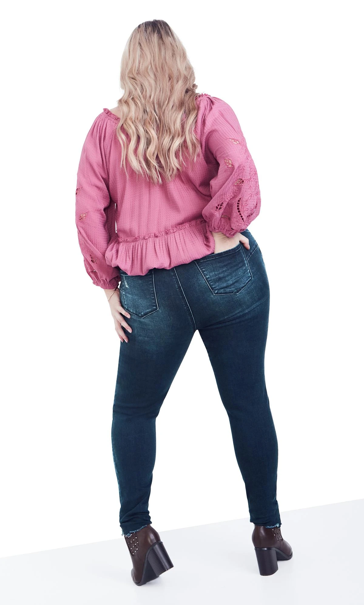 Avenue Aveology Denim Nara Super Skinny Jean - Image 4