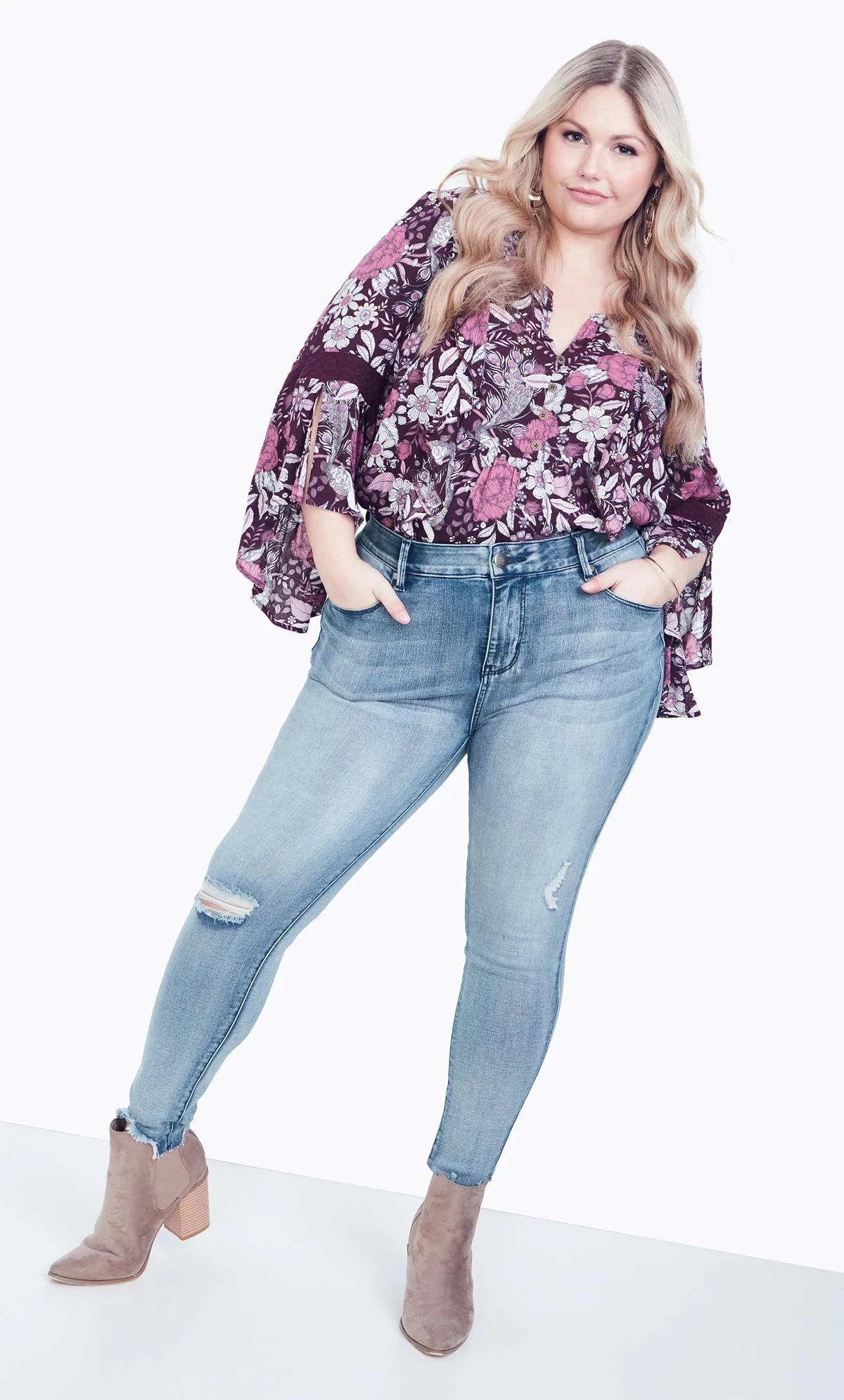 Avenue Aveology Denim Nara Super Skinny Jean - Image 2