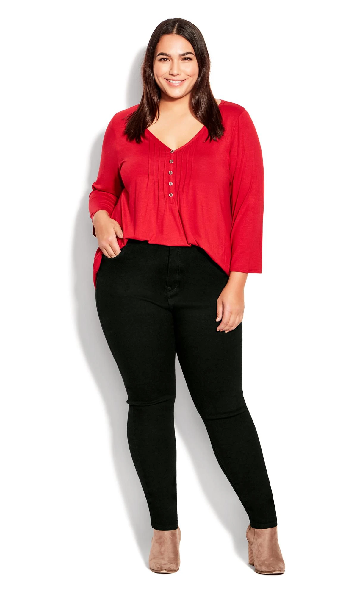 Avenue Black Slim Fit Jean Black