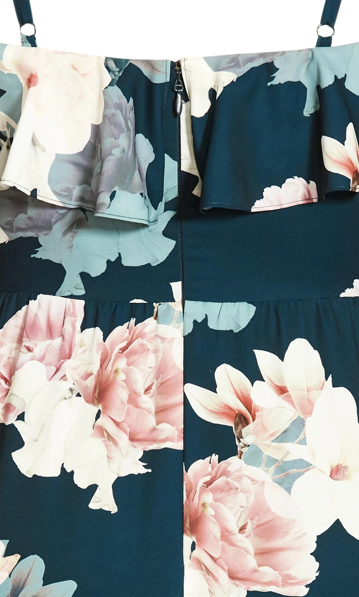 City Chic Green Emerald Floral Dress - Image 5