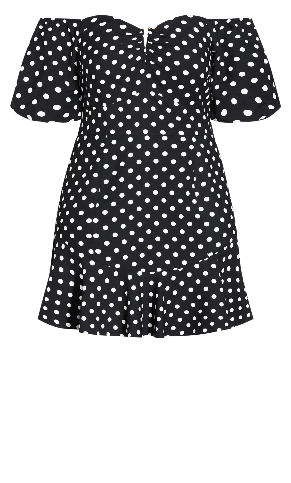 City Chic Black Emma Dress - Image 4