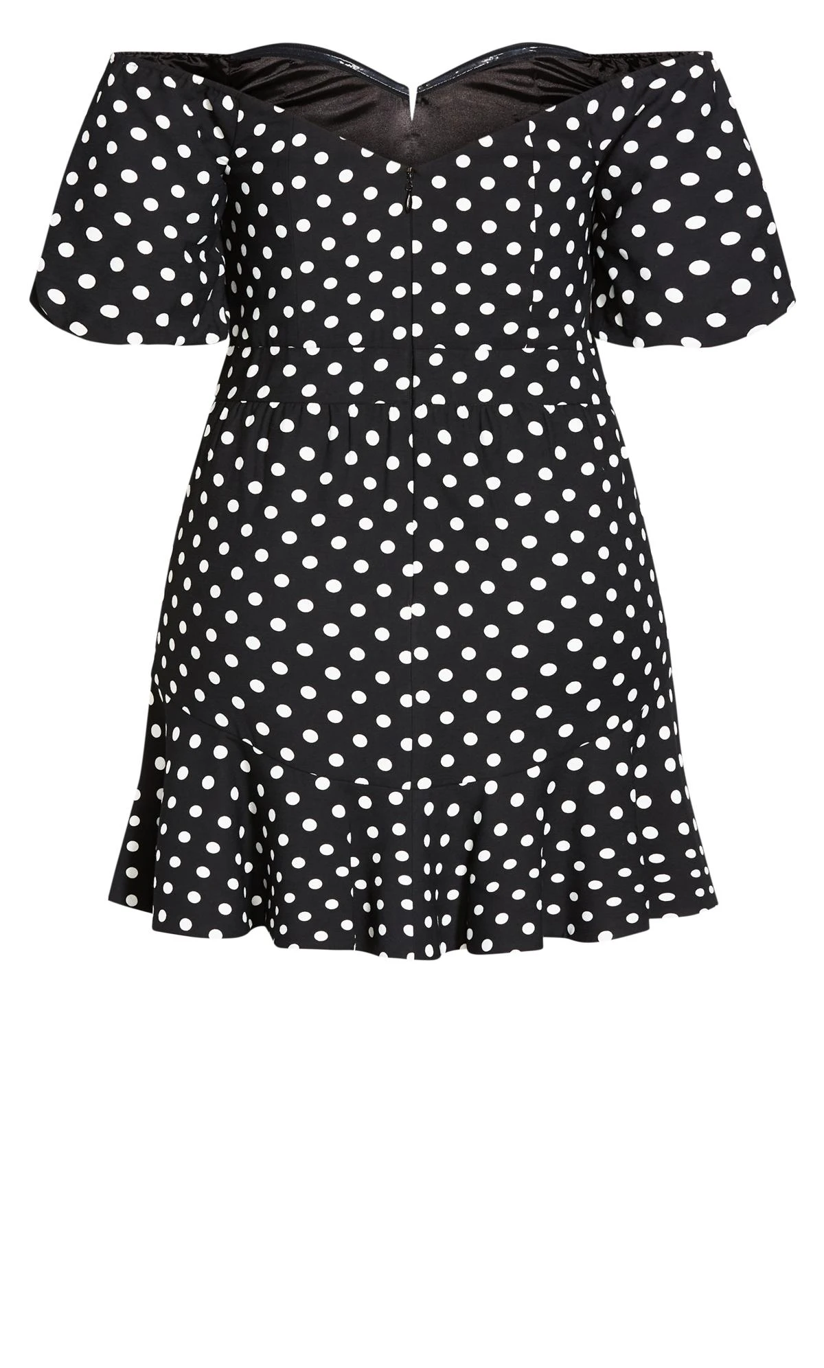 City Chic Black Emma Dress - Image 5