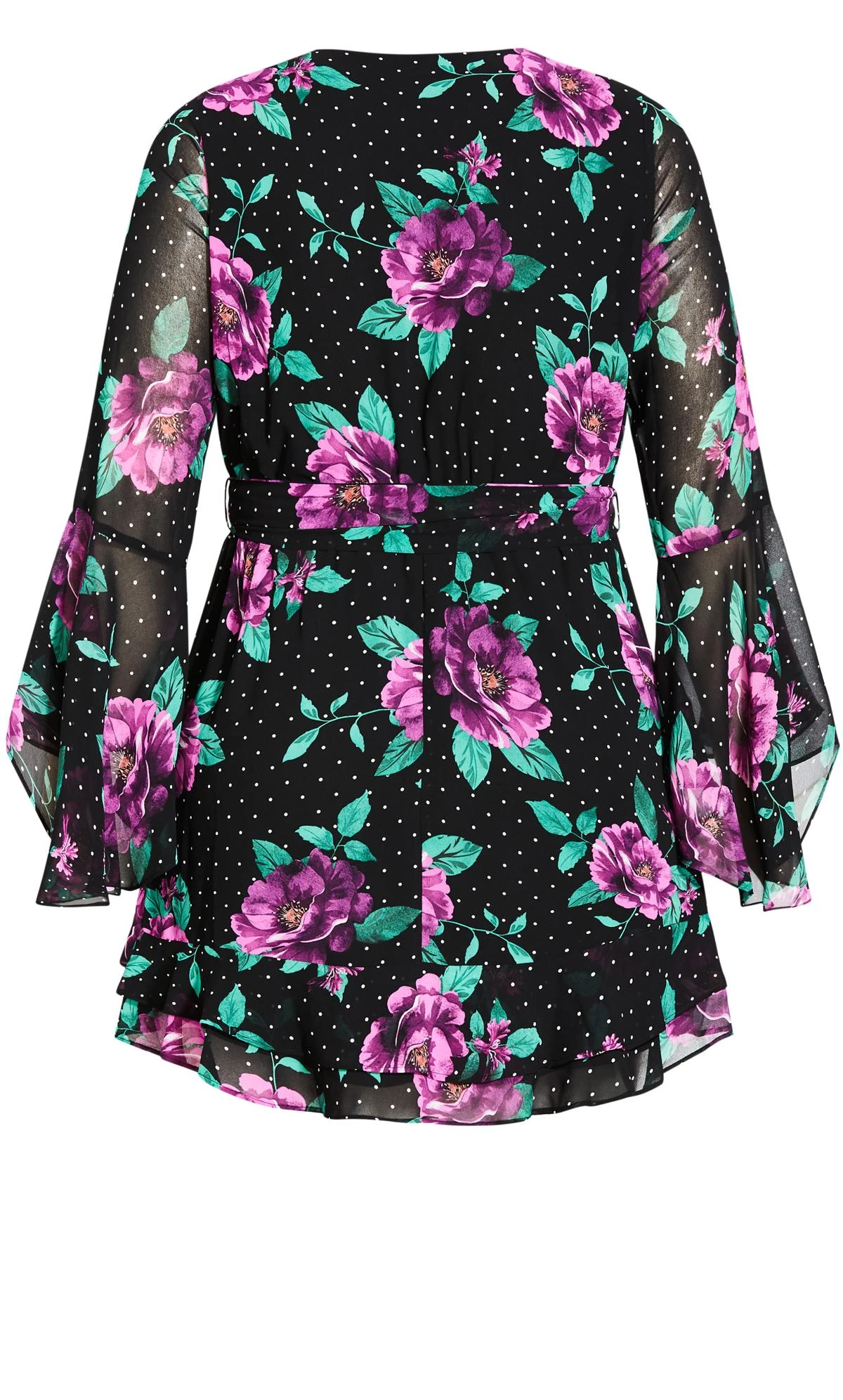 City Chic Black Harper Dress - Image 5