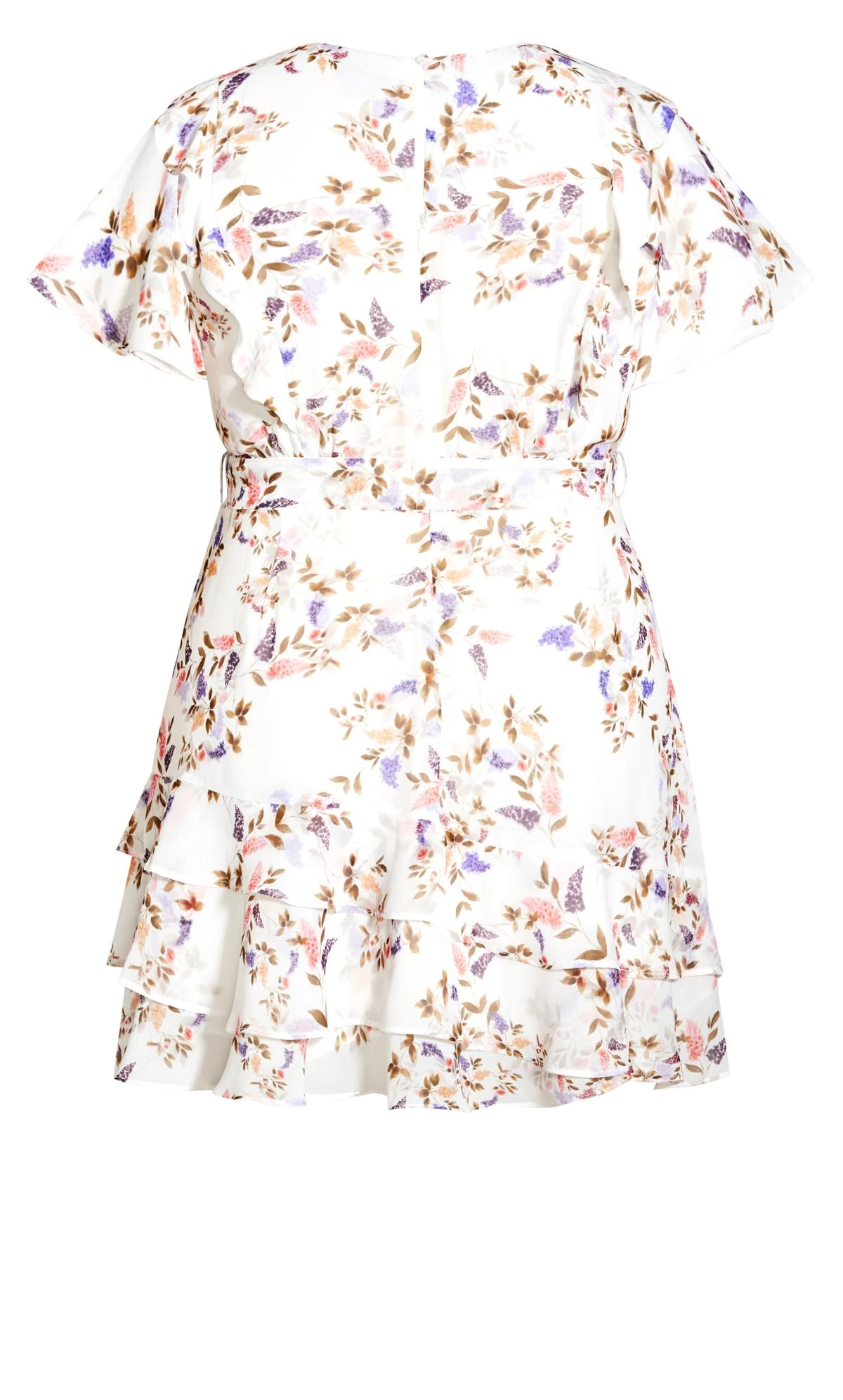 City Chic Ivory Abigail Dress - Image 6