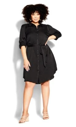 City Chic Black Elle Dress