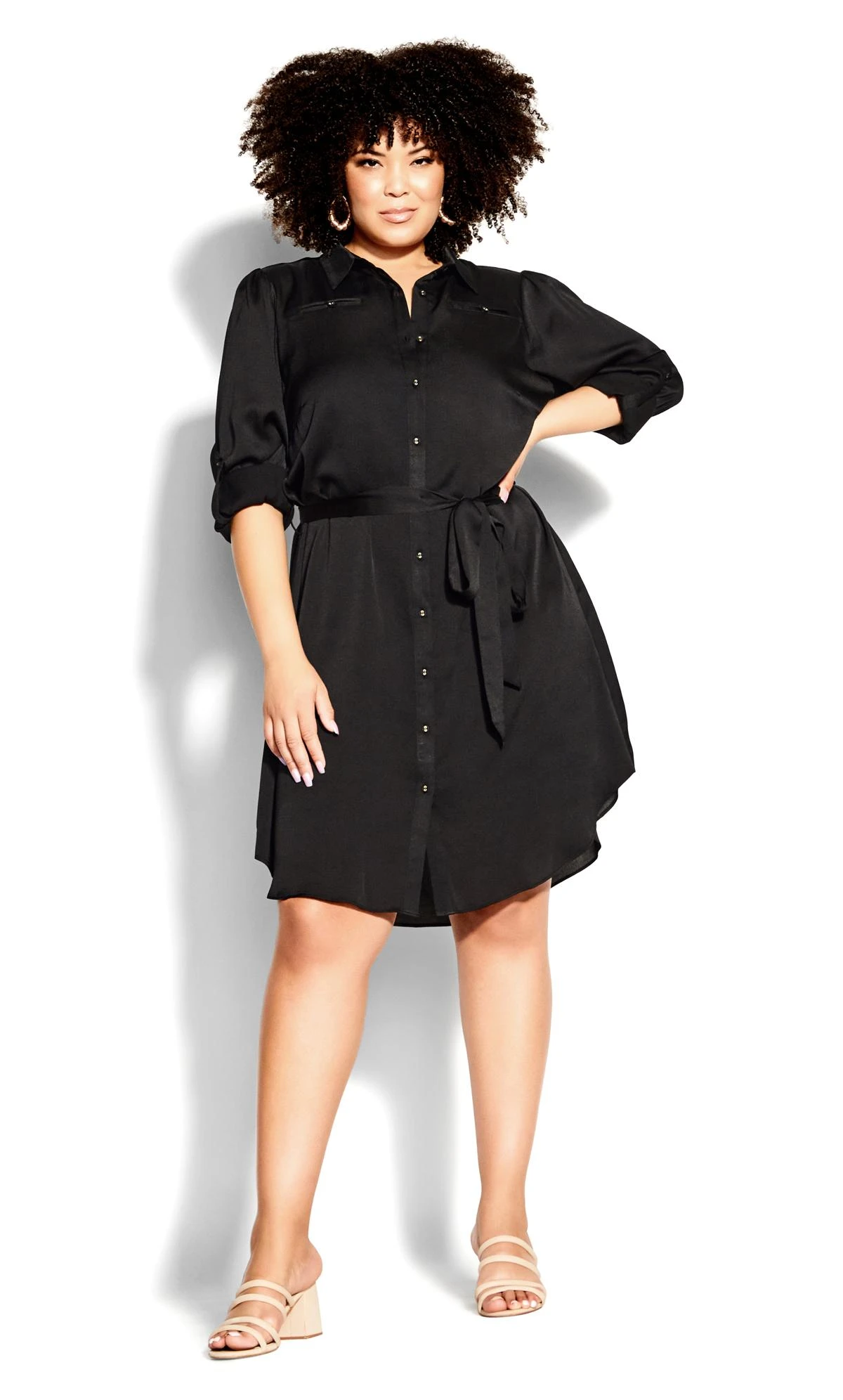 City Chic Black Elle Dress