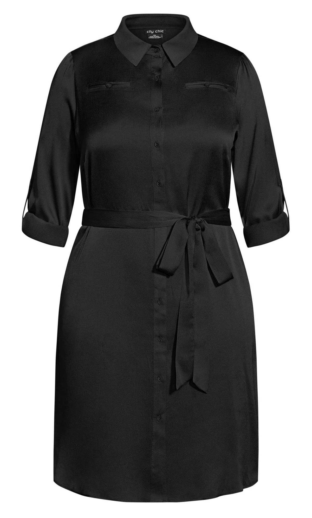 City Chic Black Elle Dress - Image 3