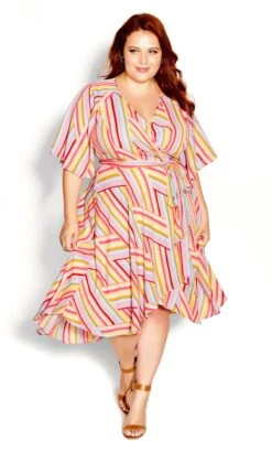 City Chic Multi Diana Dress