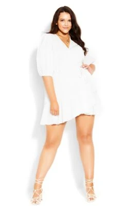 City Chic Ivory Sweet Fun Dress