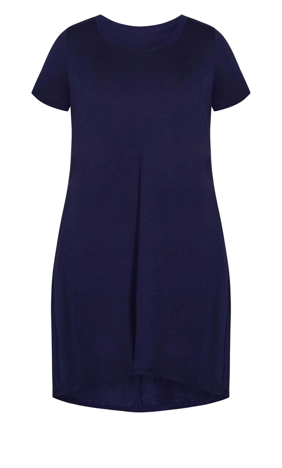 Avenue Zim & Zoe Navy Blue Pocket T-Shirt Dress - Image 4