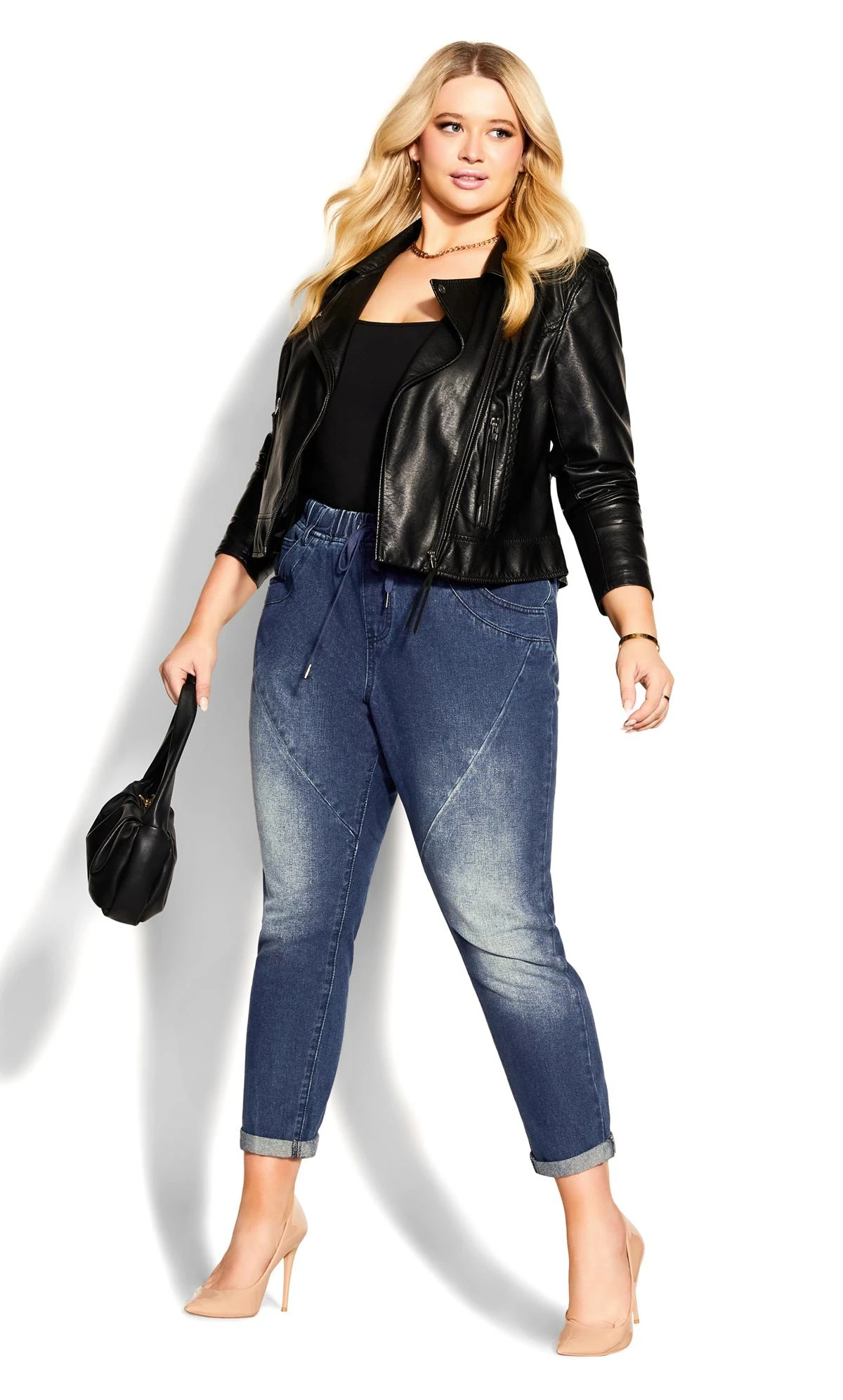City Chic Denim Isabella Trouser - Image 2
