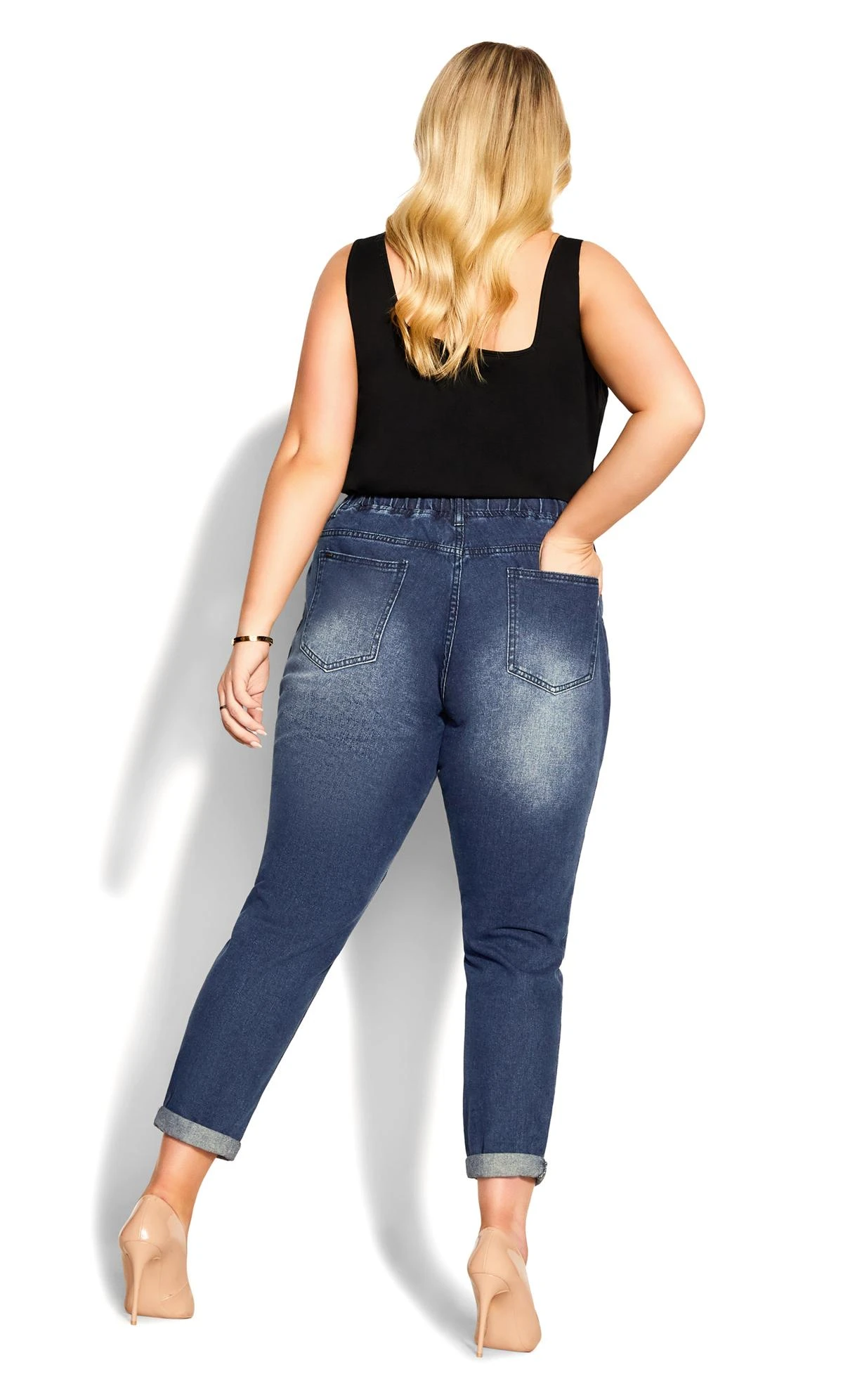 City Chic Denim Isabella Trouser - Image 5
