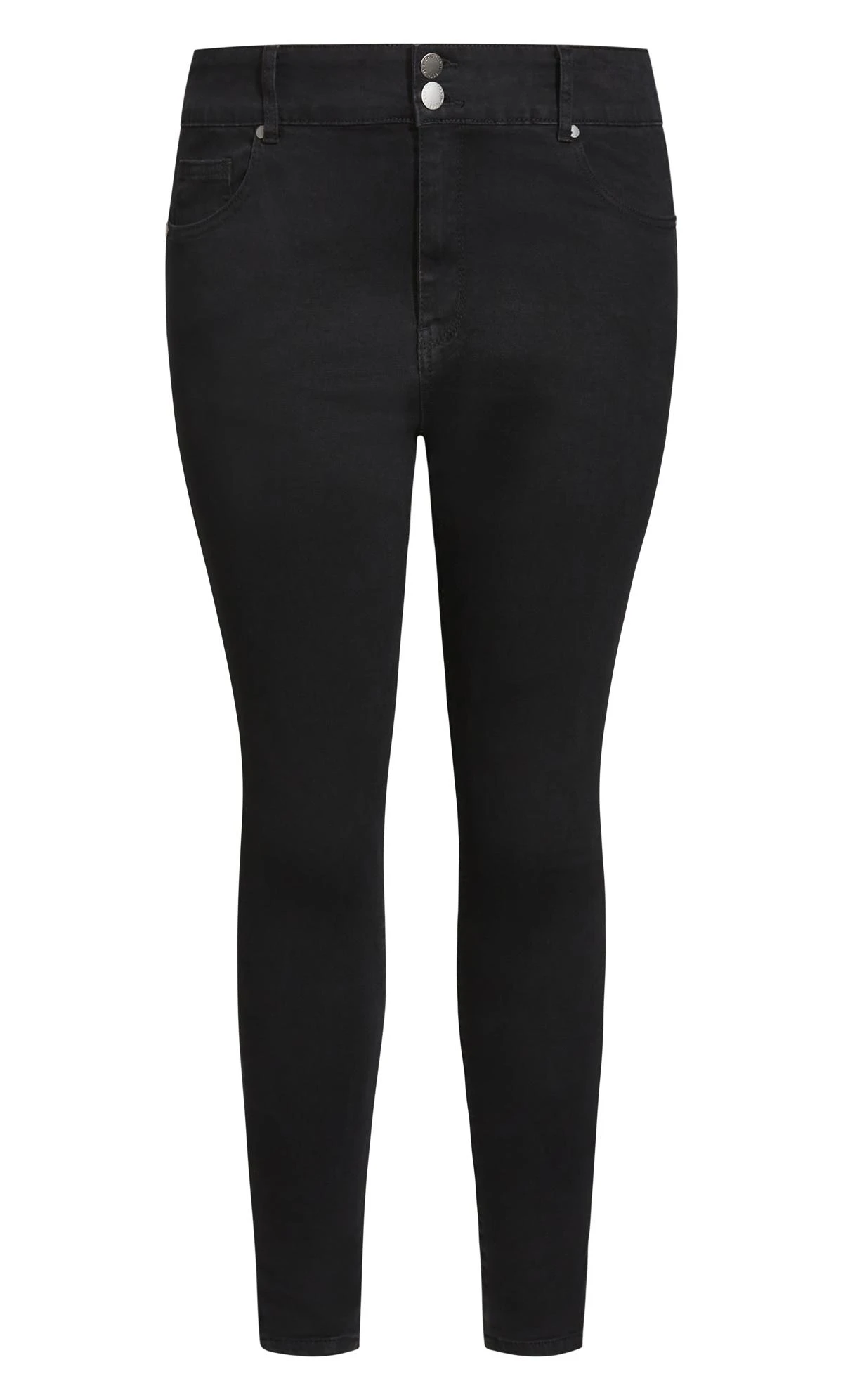 City Chic Black Asha Chloe Jean - Image 5