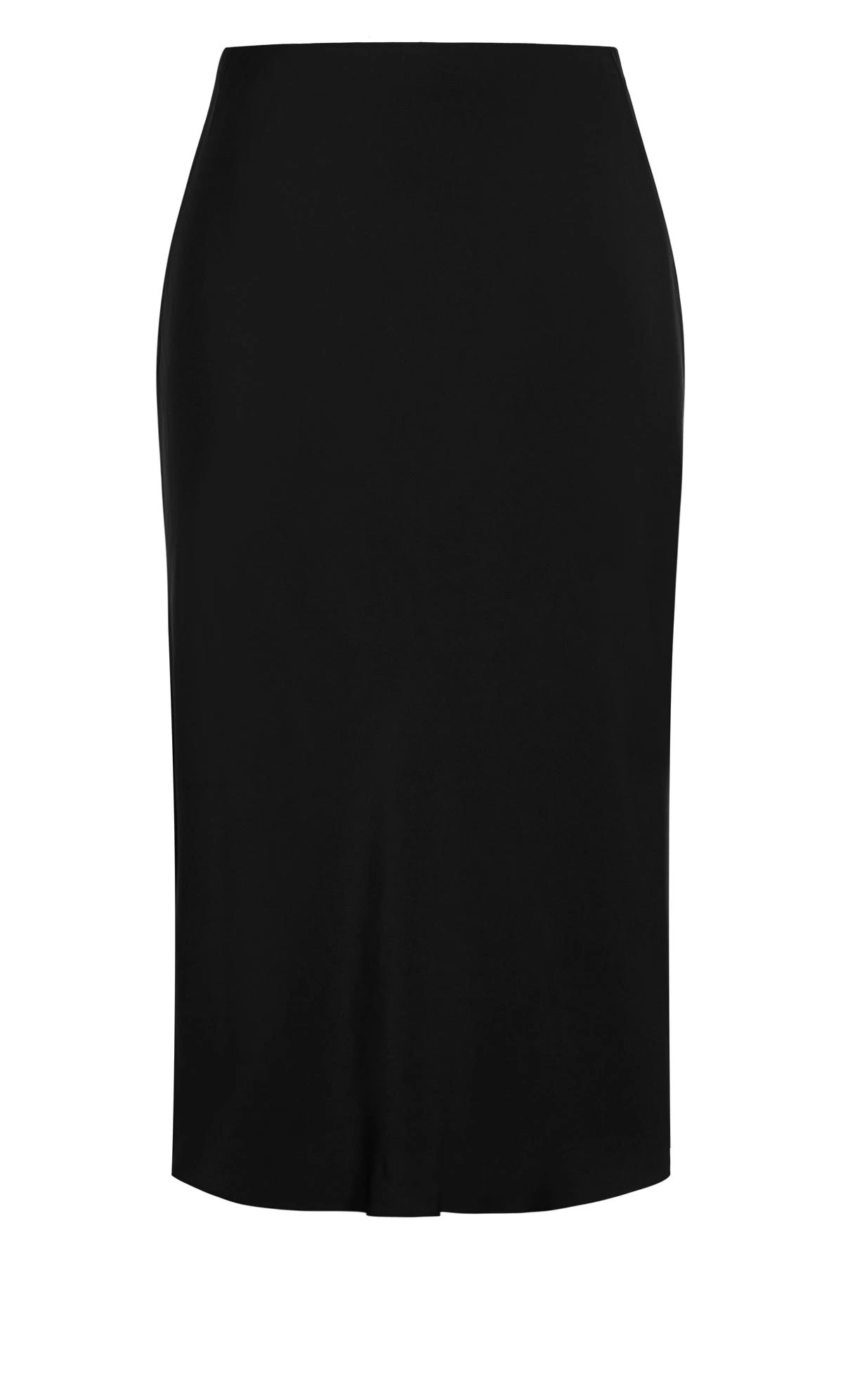City Chic Black Slip Skirt - Image 4