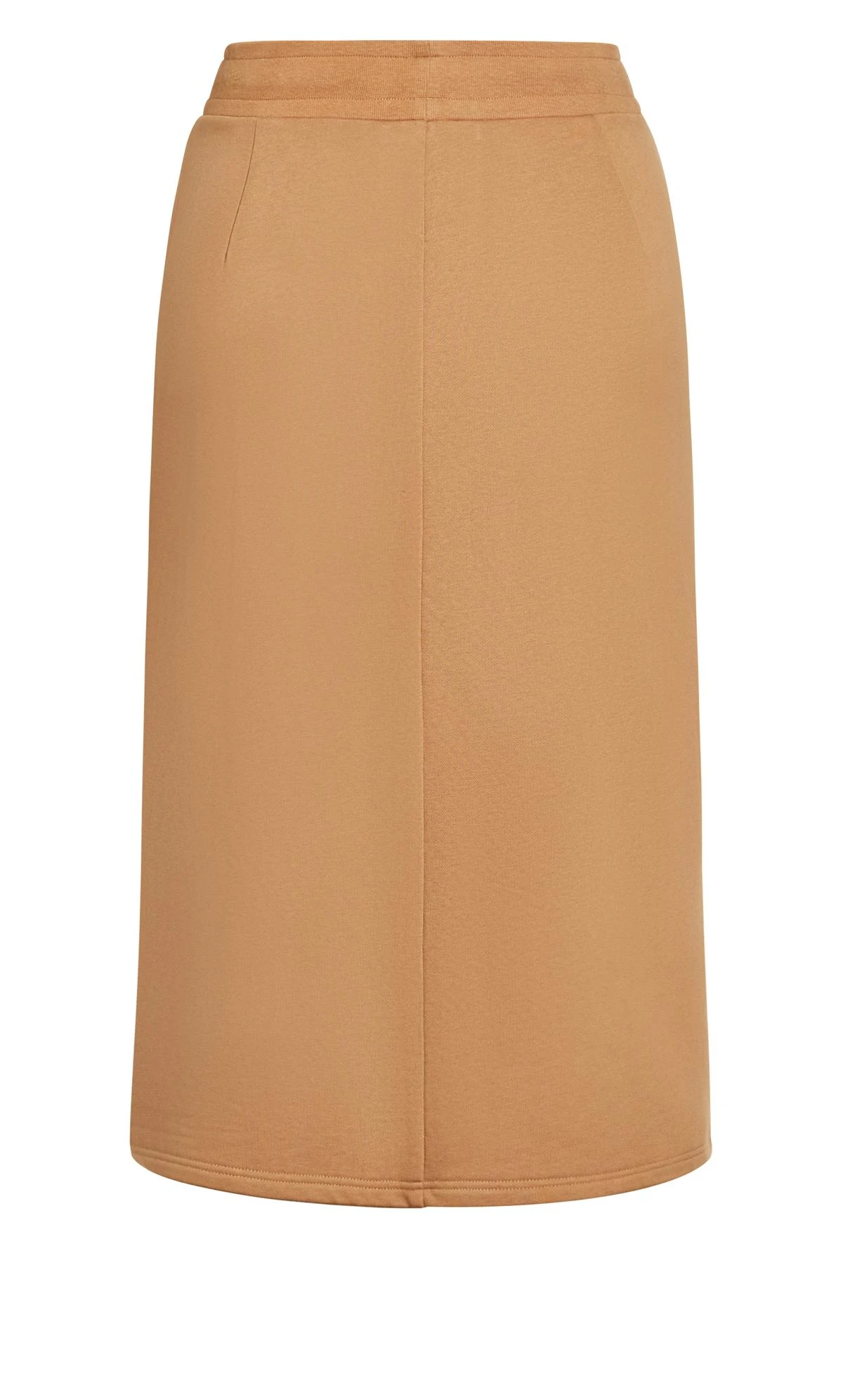 City Chic Brown Obsession Skirt - Image 3