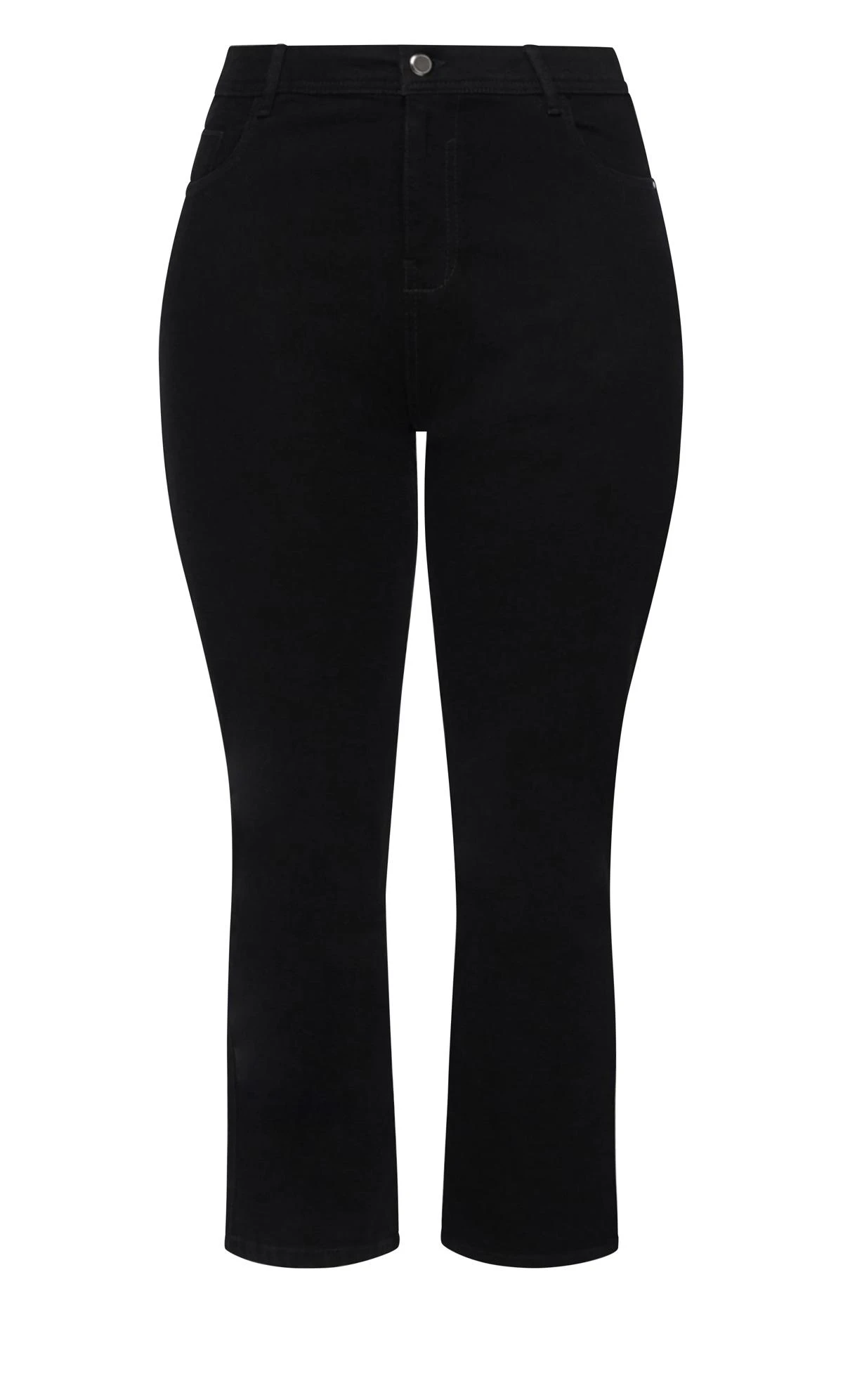 Evans Black Straight Leg Jean Black - Image 3