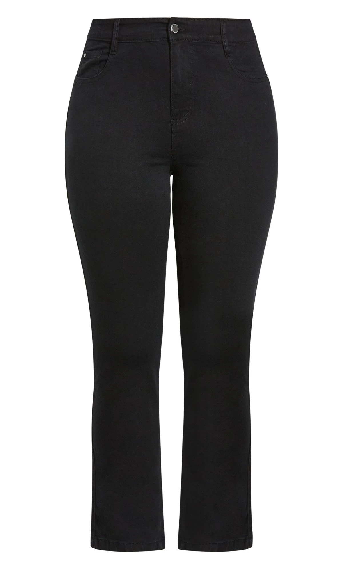 Evans Black Straight Leg Jean Black - Image 4