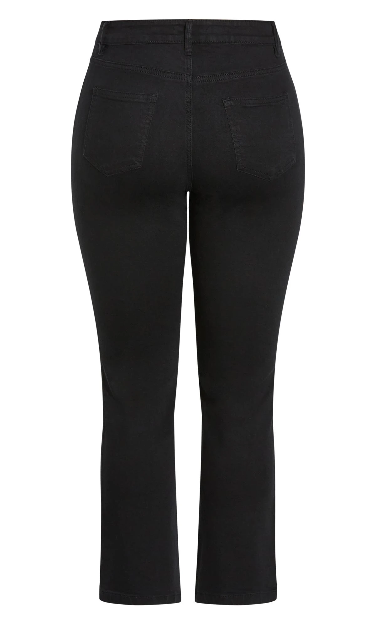 Evans Black Straight Leg Jean Black - Image 5