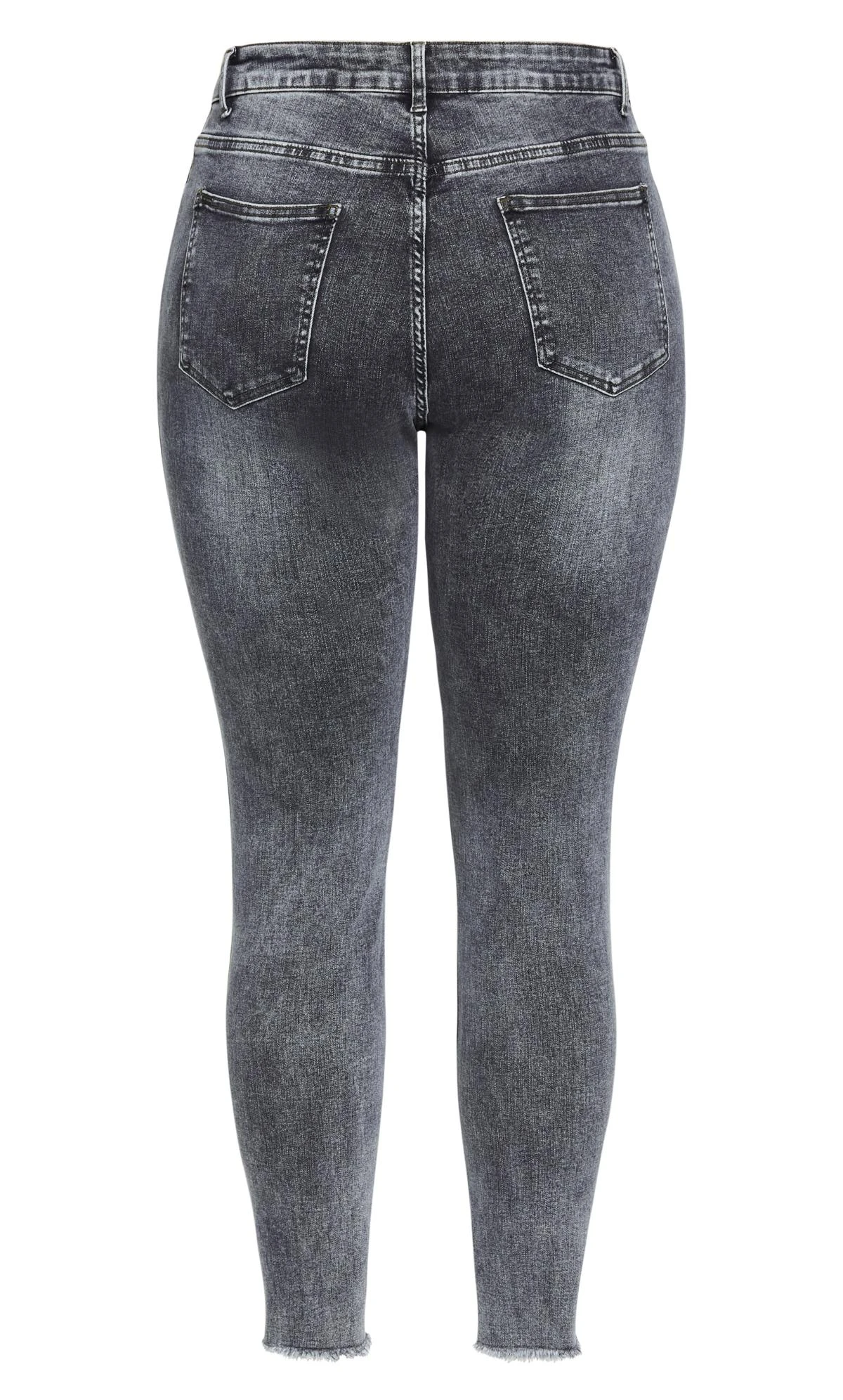 City Chic Grey Harley Ella Jean - Image 5