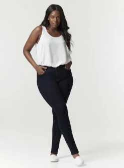 Evans Purple Skinny Jean Indigo