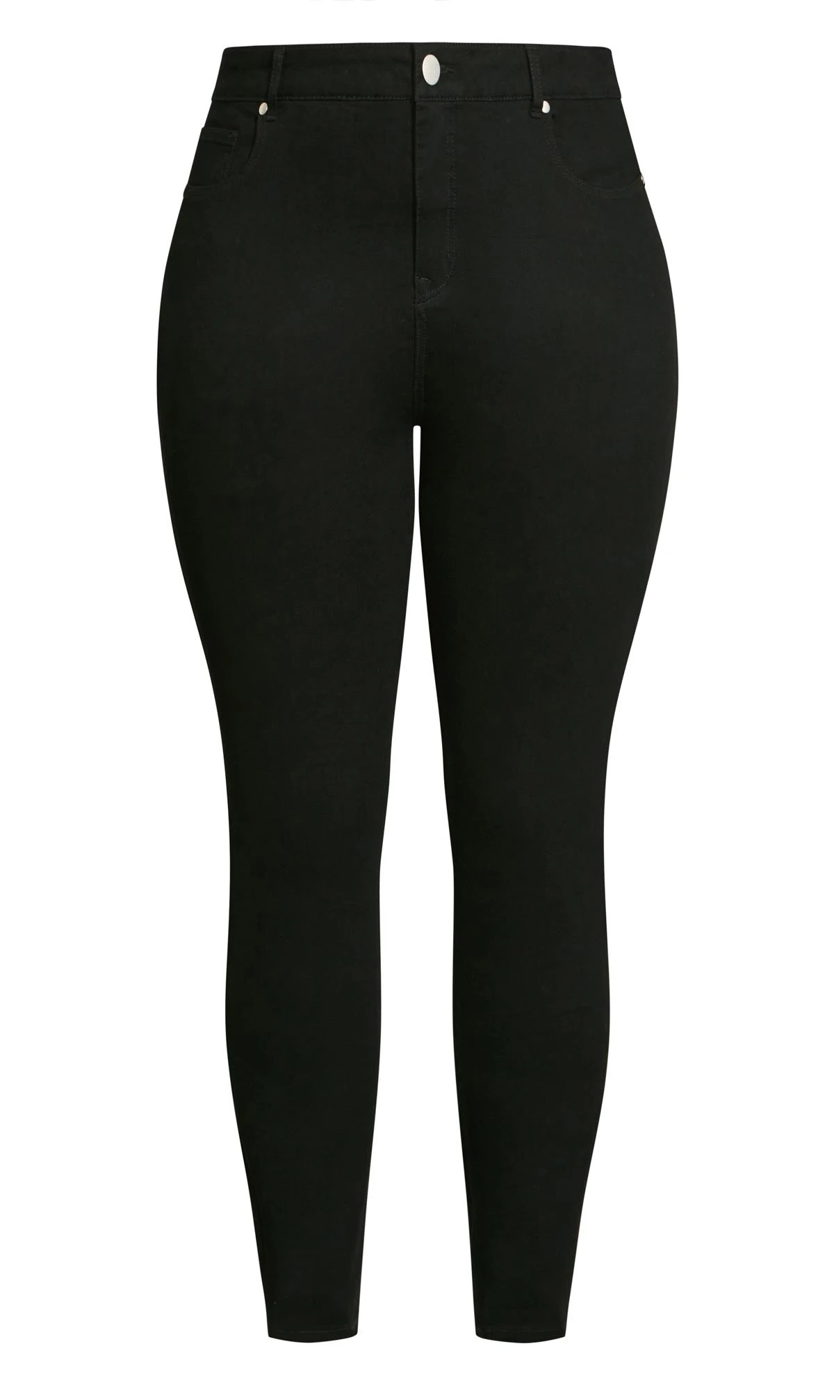 Avenue Black Slim Fit Jean Black - Image 7