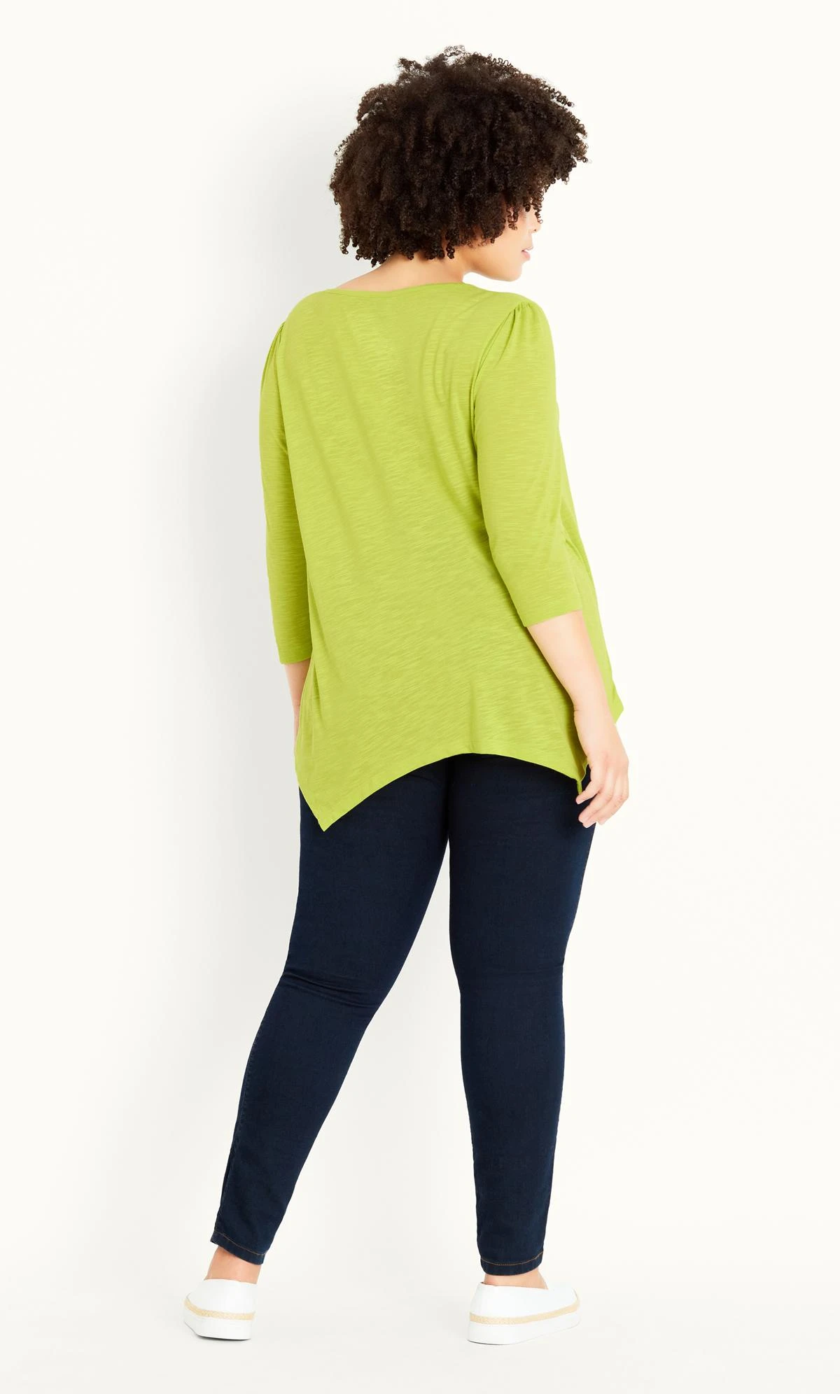 Evans Green Pintuck Henley T-Shirt - Image 2